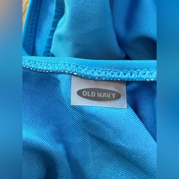 Old Navy Aloha Blue One-Piece Swimsuit - Picture 5 of 6